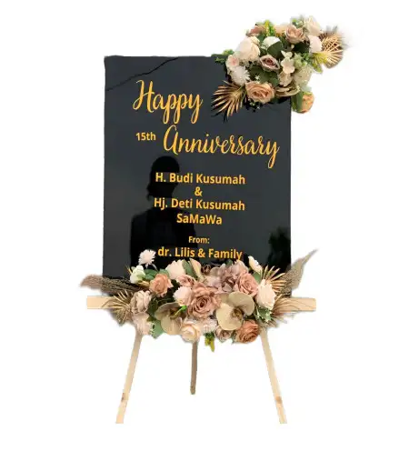 Papan Bunga Akrilik Siriwo